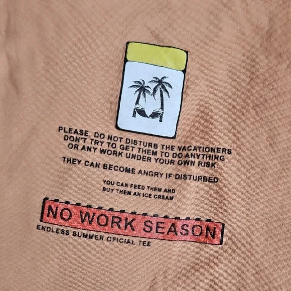 Zara Kids Graphic Tee - Light Orange - Picture 4 of 5